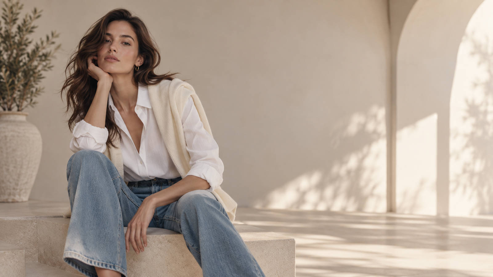 Funreten contemporary womenswear in a warm minimal interior