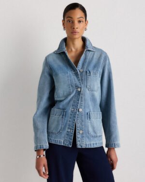 100% Cotton Denim Chore Jacket