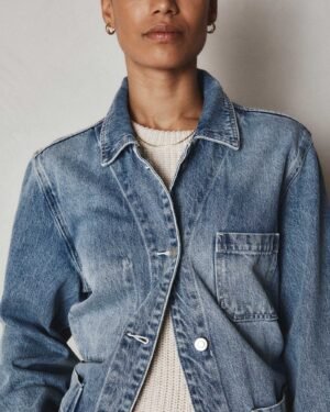 100% Cotton Denim Chore Jacket