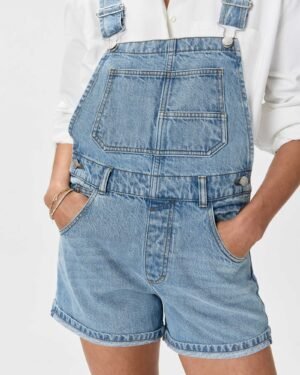 100% Cotton Denim Shortalls