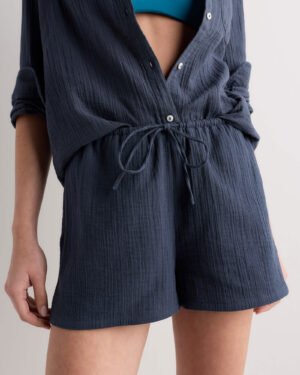 100% Cotton Gauze Shorts