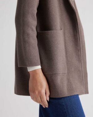 100% Cotton Knit Blazer