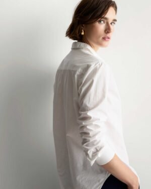 100% Cotton Poplin Long Sleeve Shirt