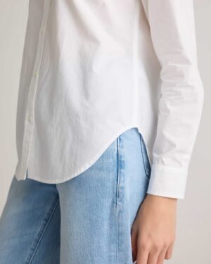 100% Cotton Poplin Long Sleeve Shirt