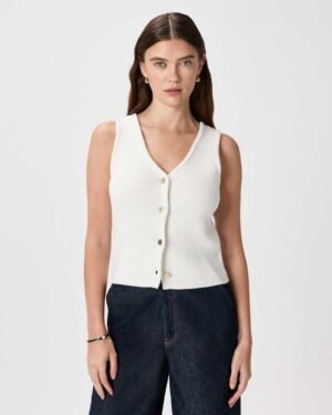 100% Cotton Sweater Vest Tank