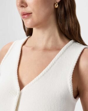 100% Cotton Sweater Vest Tank