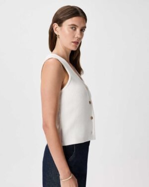 100% Cotton Sweater Vest Tank