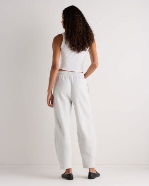 Brushed Fleece Barrel Sweatpants