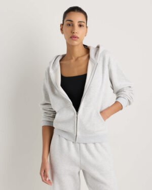 Brushed Fleece Full-Zip Hoodie