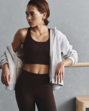 Brushed Fleece Full-Zip Hoodie