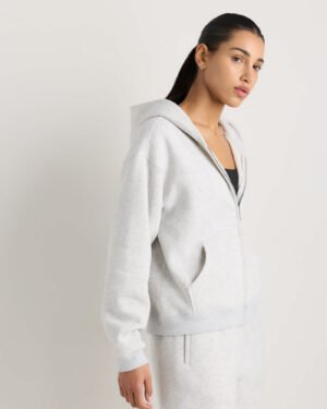 Brushed Fleece Full-Zip Hoodie