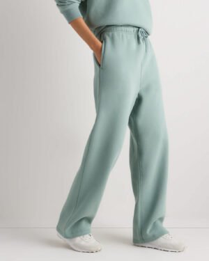 Brushed Fleece Straight Leg Sweatpants