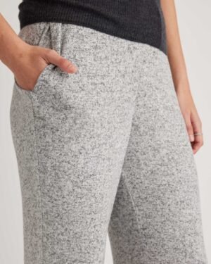 Brushed Lounge Straight Leg Pant