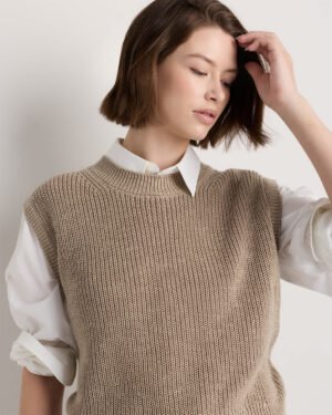 Cotton Linen Sweater Tank