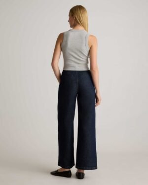 Cotton Micro-Rib Cropped Cutaway Tank