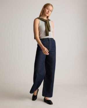 Cotton Micro-Rib Cropped Cutaway Tank