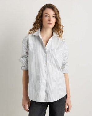 Cotton Relaxed Oxford Shirt