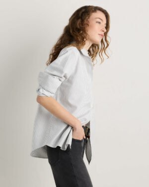 Cotton Relaxed Oxford Shirt