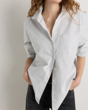 Cotton Relaxed Oxford Shirt