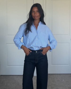 Cotton Relaxed Oxford Shirt