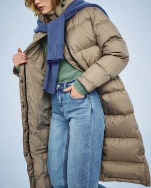 High-Rise Stretch Relaxed Straight Jeans