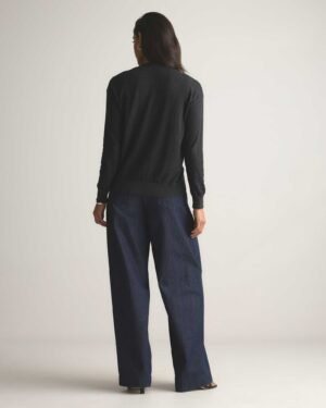 Lightweight Cotton Cashmere Cardigan — Petite