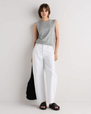 Lightweight Cotton Cashmere Sweater Shell