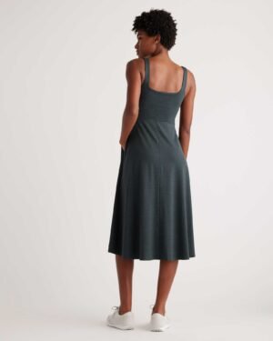 Lightweight Performance Fit & Flare Dress