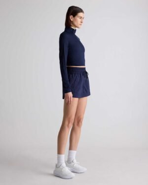 Micro Ripstop Mid-Rise Hike Shorts
