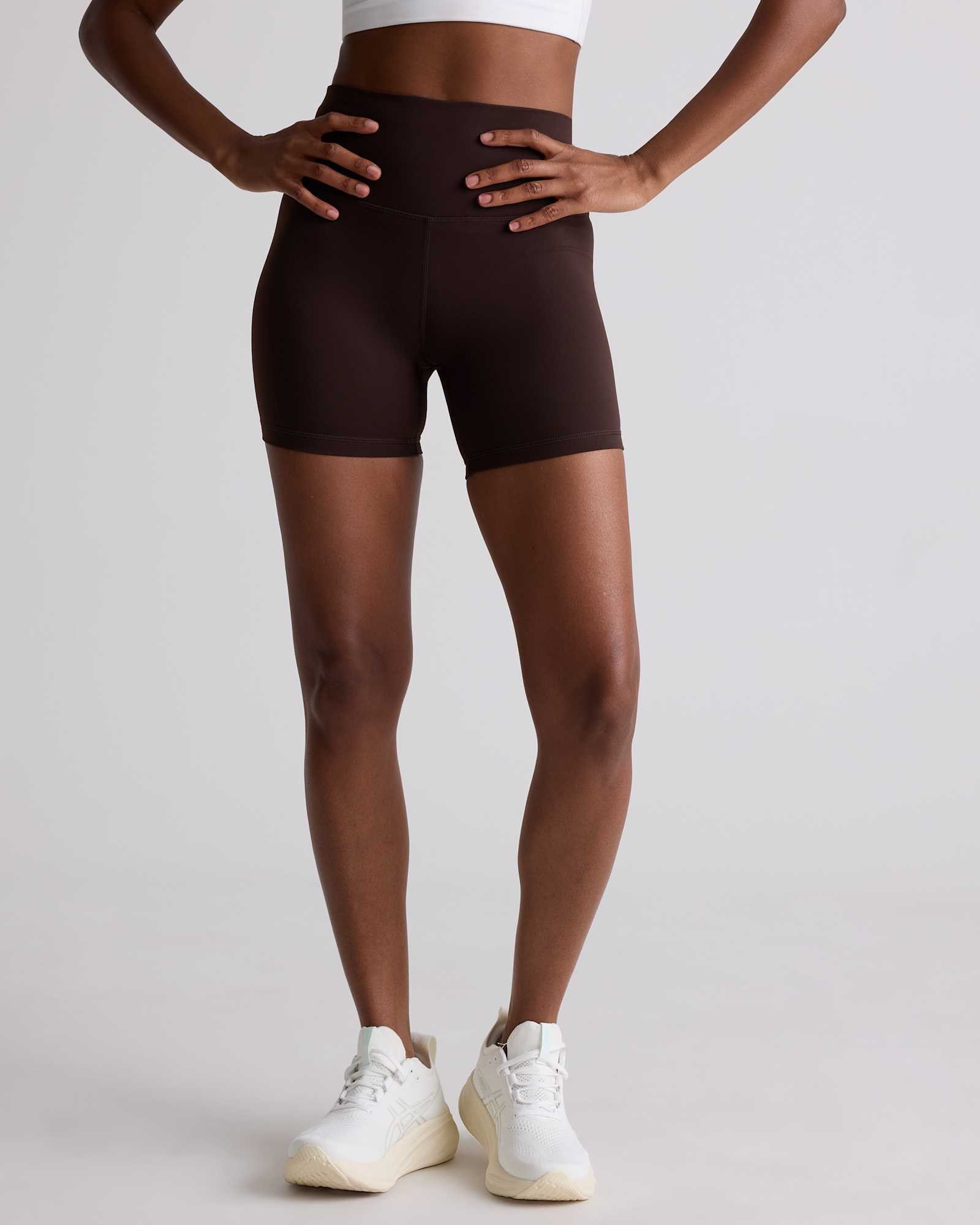 Performance High-Rise Training Shorts — Gallery image Performance High-Rise Training Shorts