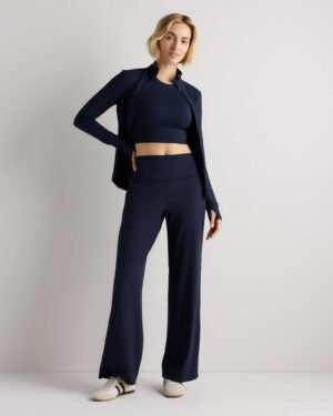 Performance High-Rise Wide Leg Pants
