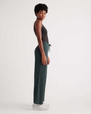 Performance Knit Wide Leg Pants