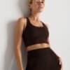 Performance Long Line Strappy Sports Bra
