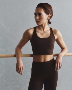 Performance Long Line Strappy Sports Bra