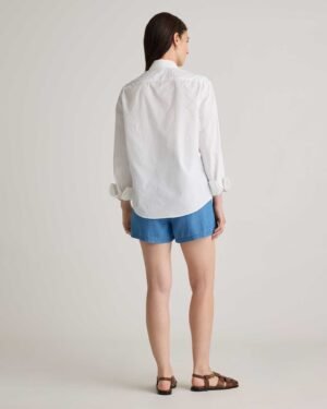 Pull-On Lyocell Chambray Short