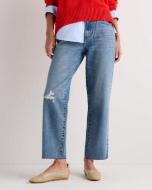 Rigid Straight Jeans
