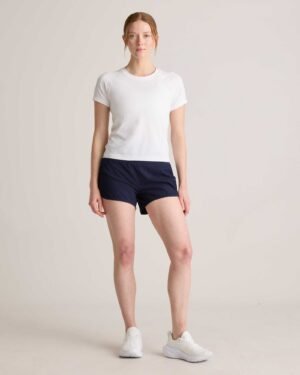 Seamless Waist-Length Short Sleeve Tee