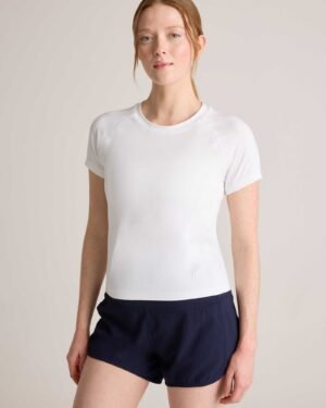 Seamless Waist-Length Short Sleeve Tee