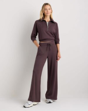 Soft Fleece Wide Leg Pants