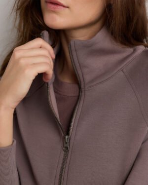 Soft-Knit Full-Zip Sweatshirt