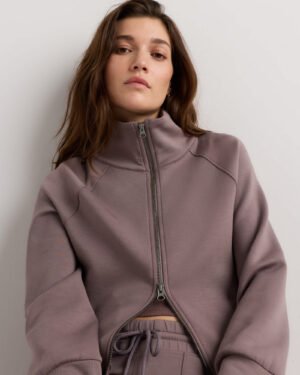 Soft-Knit Full-Zip Sweatshirt