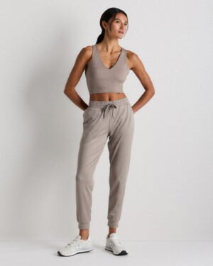 Soft Performance V-Neck Cropped Tank