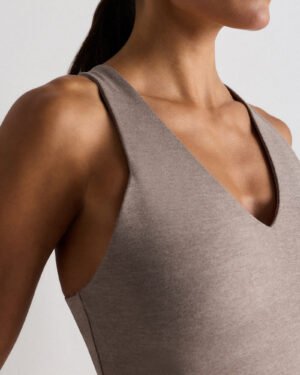 Soft Performance V-Neck Cropped Tank