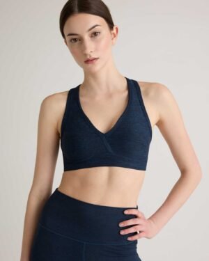 Soft Performance V-Neck Racerback Bra