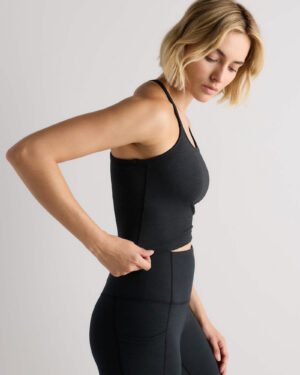 Soft Performance Y-Back Cropped Bra Tank