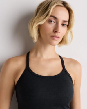Soft Performance Y-Back Cropped Bra Tank