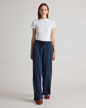 Stretch Cotton Jersey Fitted T-Shirt — Petite