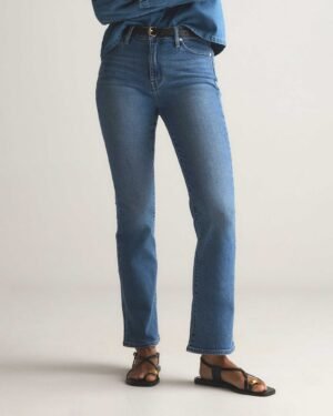 Stretch Kick Flare Jeans