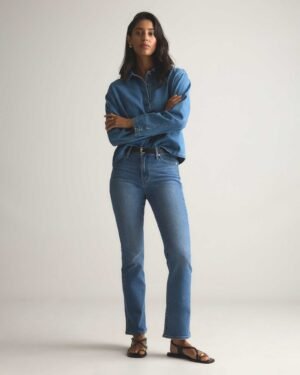 Stretch Kick Flare Jeans