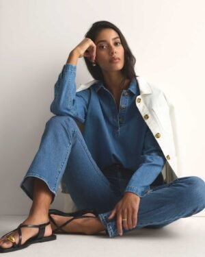 Stretch Kick Flare Jeans